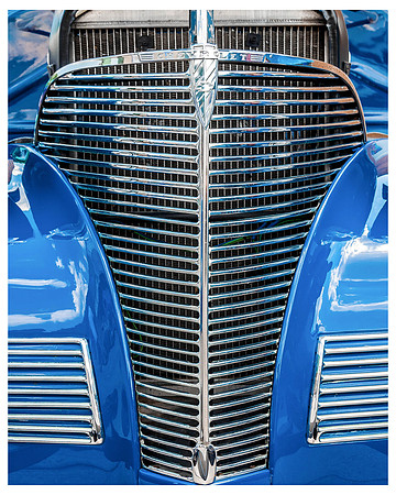 Chrome and Blue