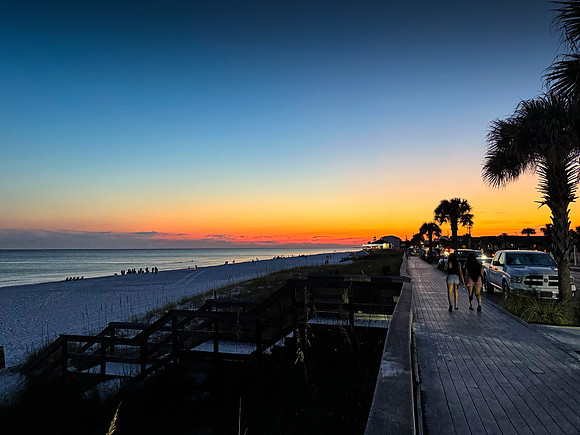 Beachfront Sunset