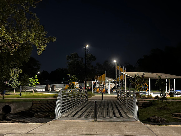 Playground at Night