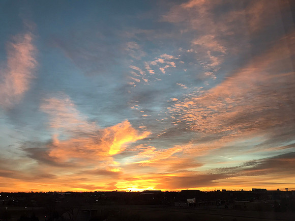 Dawn over West Texas