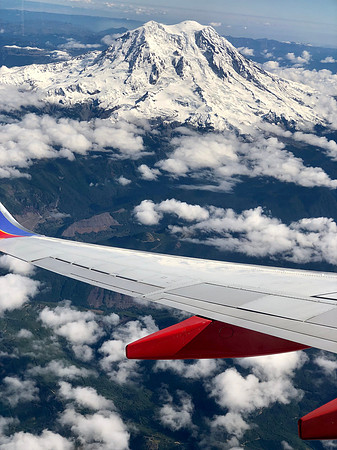 Mount Rainier above the Clouds