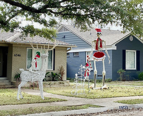 Halloween Meets Christmas in Dallas