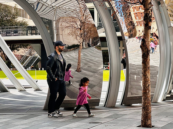 A Reflective Walk