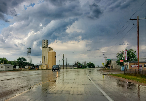 Hwy 287 south into Eads, CO