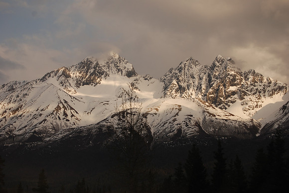 Alaska Range Mountains