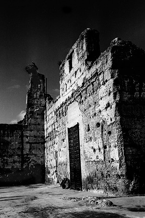 A Door to the Past, 16th Century El Badi Palace Morocco