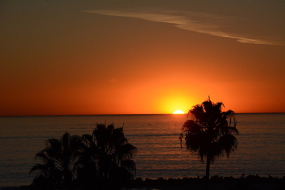 Sunset Over Venice Beach
