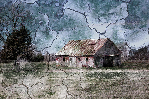 Texas Drought -- near Lone Oak, Texas