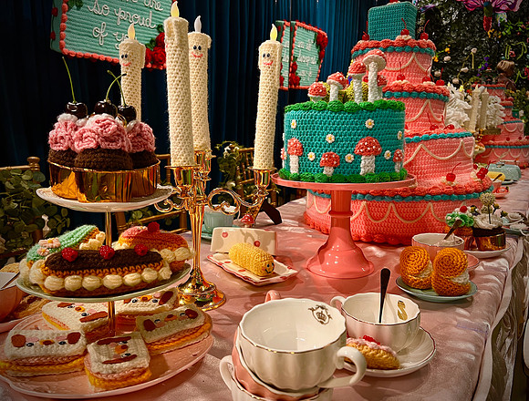 Knitted Tea Party