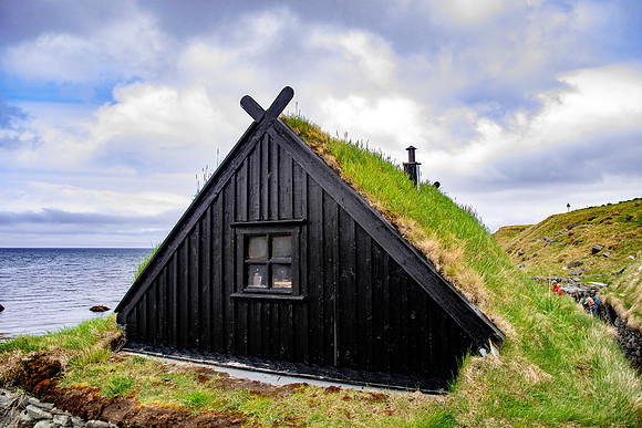Old Hut by the Sea