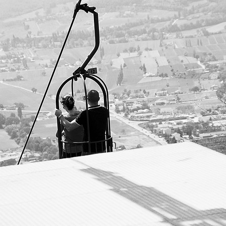Down We Go -- Gubbio, Italy
