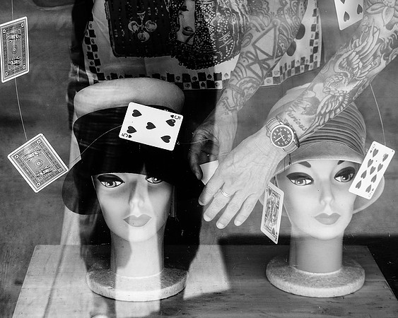 Window Art in the Marking -- The Frocksy, Garland, TX