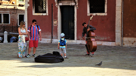Venice -- One-Man Band