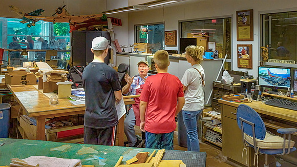 Model Shop Visitors