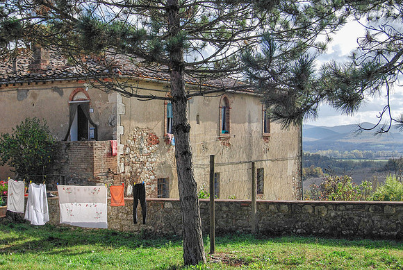 A House with a View -- Tuscany, Italy