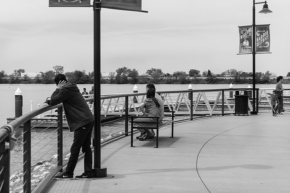 Social Distancing -- Rockwall Harbor