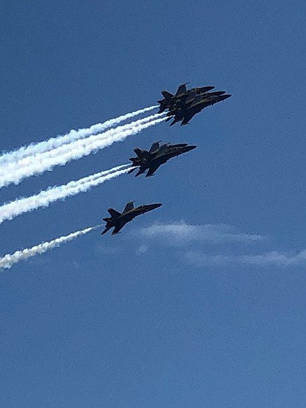 Blue Angels Flyover 2