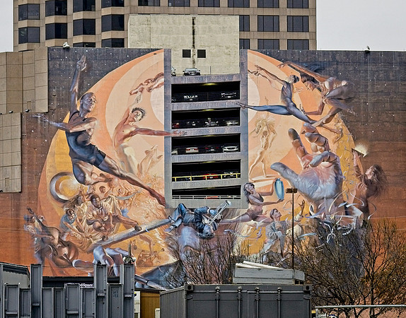 Ode to a Parking Garage -- downtown Dallas