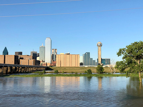 Downtown Dallas After the Rain