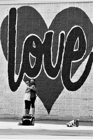 Loving Hugging--Deep Elum, Dallas