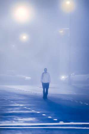 Man in Fog