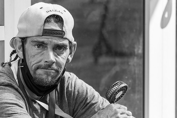 Homeless, Hot, Human, Downtown Dallas