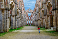 Young and Old; San Galgano, Tuscany