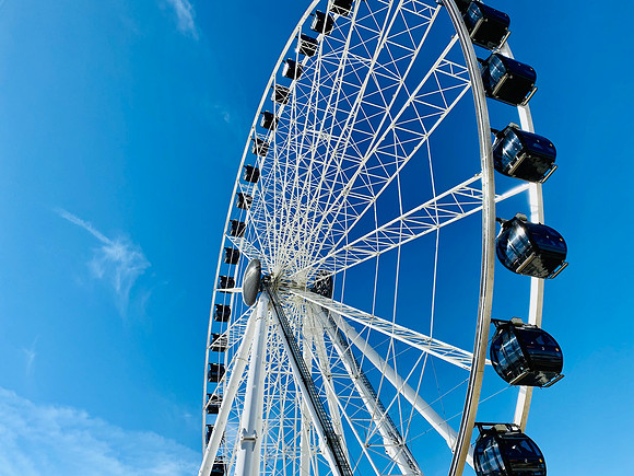 Big Wheel; Blue Sky