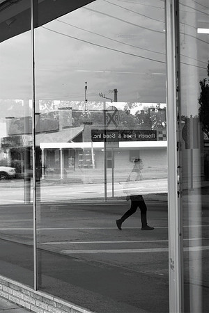 Reflection on Downtown Garland