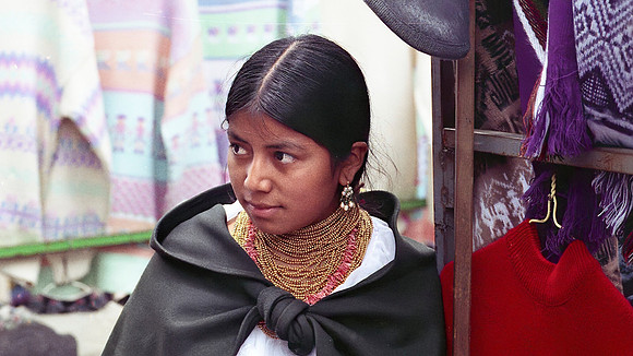 At the Market in Ecuador