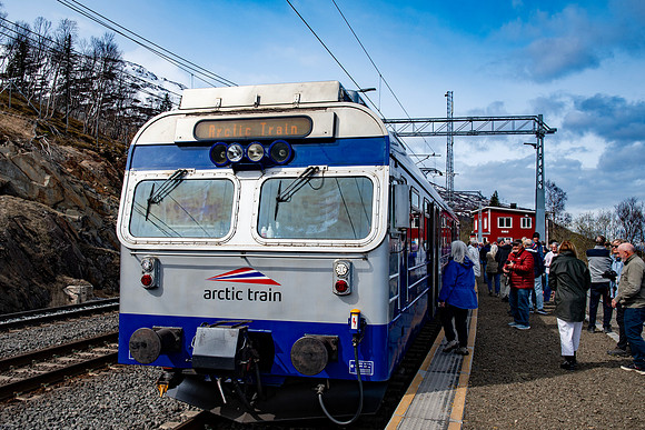 Arctic Train at Narvik, Norway